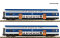 FLEISCHMANN 6260094 - N 2-tlg. Set 2: Doppelstockwagen DR/VEB Ep.IV DC