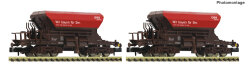 FLEISCHMANN 6660157 - N 2-tlg. Set: Talbot-Schotterwagen...