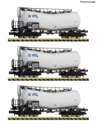 FLEISCHMANN 6660171 - N 3-tlg. Set: Knickkesselwagen VTG...
