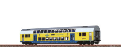 Brawa 44596 - H0 Doppelstock-Mittelwagen 2. Kl. Metronom...