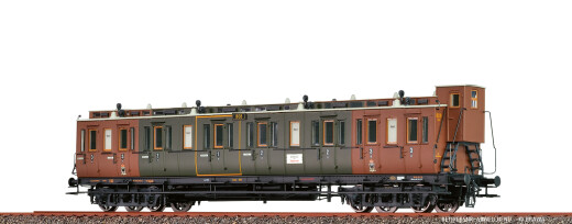 Brawa 45268 - H0 Abteilwagen ABC4 K.P.E.V. Ep.I