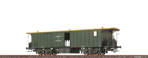 Brawa 45720 - H0 Gep&auml;ckwagen GEP K.W.St.E. Ep.I
