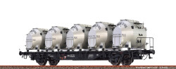 Brawa 49139 - H0 Beh&auml;ltertragwagen BTmms58 DB, mit...