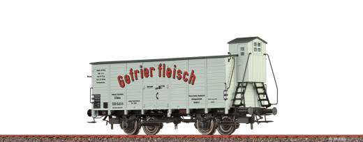 Brawa 51213 - H0 Bierwagen "Gefrierfleisch Hamburg Altona" DRG Ep.II
