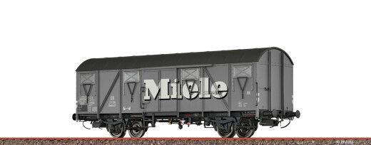 Brawa 51355 - H0 Gedeckter G&uuml;terwagen Glmmhs57 "Miele" DB Ep.III