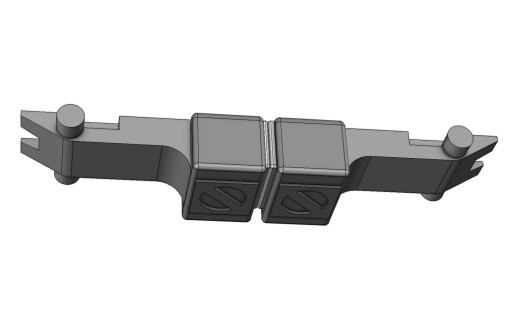 Arnold HC8063L - TT/N Set x 10 Magnetkupplungen f&uuml;r Spur N/TT, HC8063 2 mm l&auml;nger