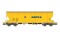 Electrotren HE6091 - H0 RENFE, 4-achs. Getreidesilowagen &bdquo;Saltra&ldquo;, gelb mit blauem Logo