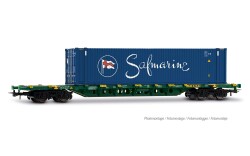 Jouef HJ6329 - H0 CEMAT, Containerwagen der Bauart Sgnss,...