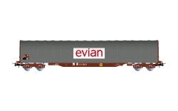 Jouef HJ6333 - H0 SNCF, 4-achs. Schiebeplanenwagen der...