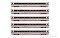 Lima Expert HL4681 - H0 DB, 5-tlg. Set Zwischenwagen f&uuml;r ICE-1 HL1750 (1 x 1. Klasse + 4 x 2. Klasse)