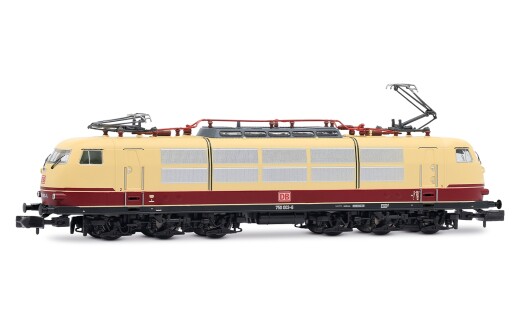 Arnold HN2698 - N DB AG, Elektrolokomotive 750 003, langer Lokkasten, rot-beige