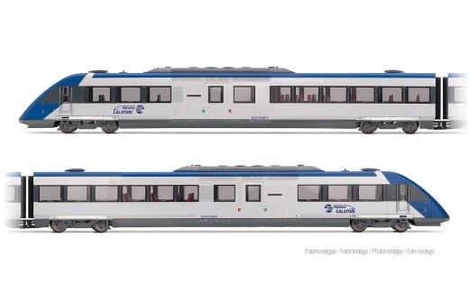 Rivarossi HR2996S - H0 Regio Călători, 2-tlg. Dieseltriebwagen X 72500, mit Multiprotokoll-Sounddecoder