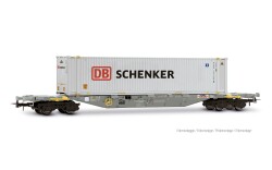 Rivarossi HR6703 - H0 4-achs. Containerwagen der Bauart...