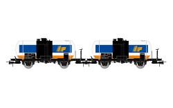 Rivarossi HR6709 - H0 FS, 2-tlg. Set 2-achs. Kesselwagen...