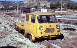 Rivarossi HR9006 - H0 FS, Draisine Fiat 500 mit...