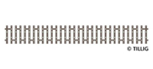 Tillig 83190 - TT Flex-Schwellenband Zwangsgleis (beidseitig) 166mm -FORMNEUHEIT-