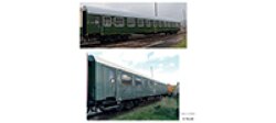 Tillig 70080 - H0 Reisezugwagenset &bdquo;Museumszug der...