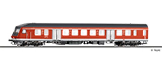 Tillig 12654 - TT Steuerwagen 2. Klasse Bybdzf 482 der DB AG, Ep. V