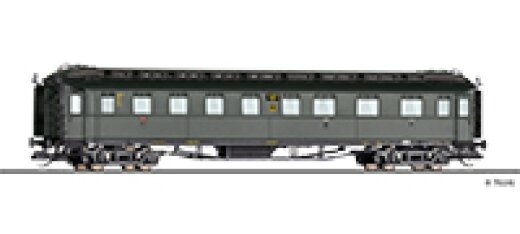 Tillig 12014 - TT Reisezugwagen 1./2./3. Klasse ABC4&uuml; der DRG, Ep. II