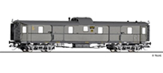 Tillig 12062 - TT Packwagen Pw4&uuml; der DRG; Ep. II