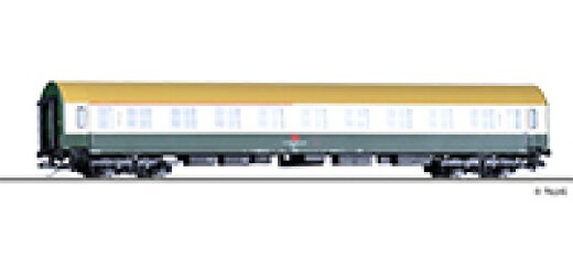 Tillig 16421 - TT Reisezugwagen 1./2. Klasse AB 512.1, Typ Y/B 70, der DB AG, Ep. V