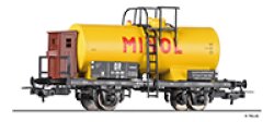 Tillig 77076 - H0 Kesselwagen &bdquo;Minol&ldquo; der DR,...