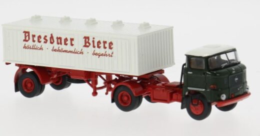 Brekina 71221 - Brekina, IFA W 50 Bier-SZ, 1965, Dresdner Biere, 1:87
