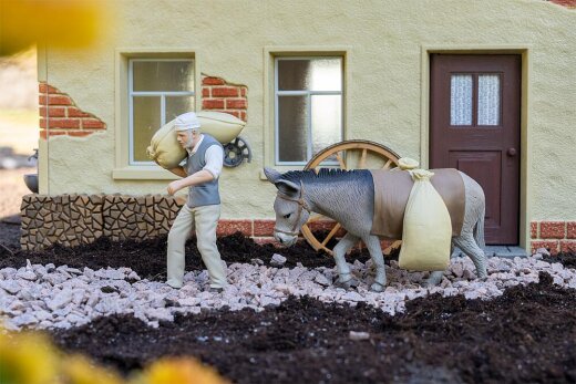 Faller  331533 - G M&uuml;ller mit Esel