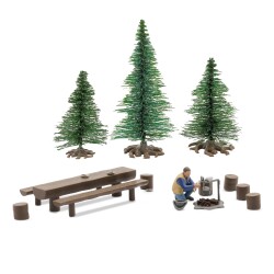 Busch 5433 - Kleines Lagerfeuer H0