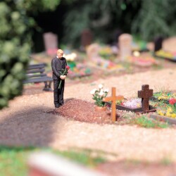 Busch 8883 - A-Set: Besuch am Grab TT