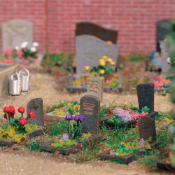 Busch 8924 - Friedhof-Set TT