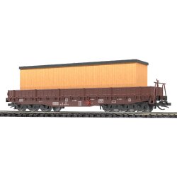 Busch 31183 - Flachwagen Samm 4818 Kiste TT
