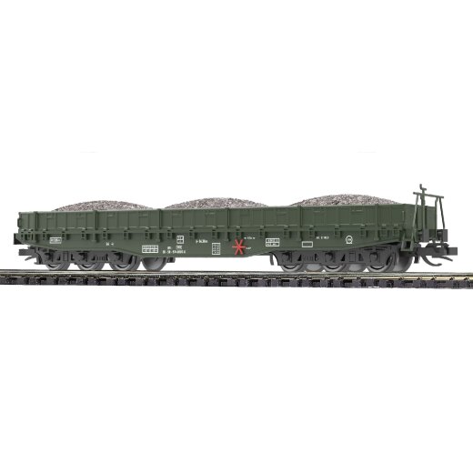 Busch 31187 - Flachwagen Samm 4818 Schotter TT