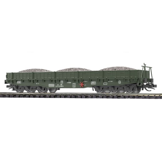 Busch 31187 - Flachwagen Samm 4818 Schotter