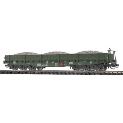 Busch 31187 - Flachwagen Samm 4818 Schotter TT