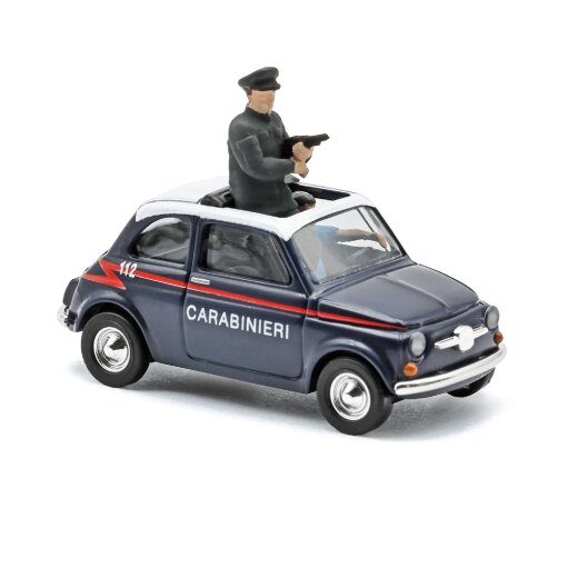 Busch 48738 - Fiat 500 Carabinieri 2 Figure