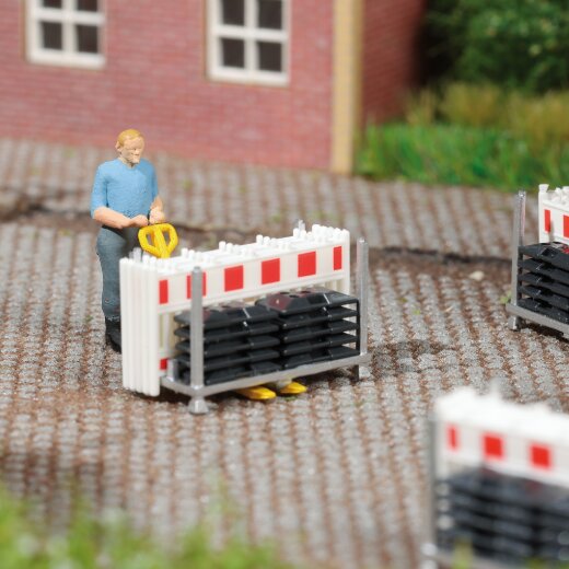 Busch 79897 - A-Set: Schrankenzaun-Transp.H