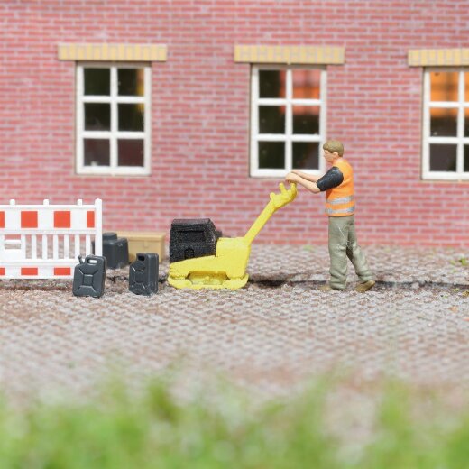 Busch 79899 - A-Set: Profi an R&uuml;ttelplatte H0