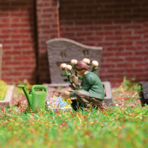 Busch 79931 - A-Set: Grabpflege H0