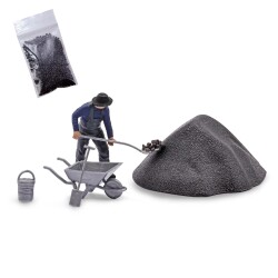 Busch 79940 - A-Set: K&ouml;hler bei der Arbeit