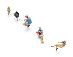 Artitec 5120029 - TT Camping-Gl&uuml;ck: Grillen (4x)