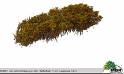 MBRmodel 50-5021 - Str&auml;ucher Hellgelb