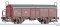 Tillig 502447 - TT Schiebedachwagen Tms 851 der DB AG, Ep. V (gealtert) (ex. 17681)