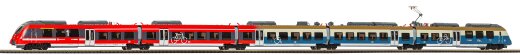 Piko 47248 - TT-Triebwg. Talent 2 S-Bahn Rostock 5tlg. Jubi VI + DSS PluX16