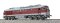 ESU 31354 - Diesellok, H0, BR132, 232 322 DB, bordeauxrot , Ep V , Vorbildzustand um 1995, LokSound, Rauch, K&uuml;hlerl&uuml;fter DC/AC