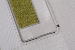 Auhagen 42657 - H0TT Gehwegplatten mit Zubeh&ouml;r