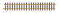 Piko 35208 -  G-Gerades Gleis 600 mm VE12
