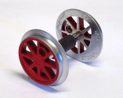 Piko 36077 -  G-Radsatz (KL) rot f&uuml;r BR 80