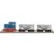 Piko 37151 -  G-Start Set Werkbahn Diesellok GE 25T mit 2 Sch&uuml;ttgutwagen 230V