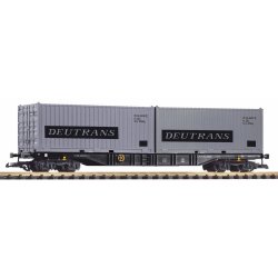 Piko 37752 - G-Containertragwg. mit 2 Containern Deutrans...
